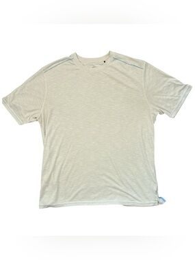 Tommy Bahama Performance Crew Neck T-Shirt Men’s XL Tall light green/Beige SS